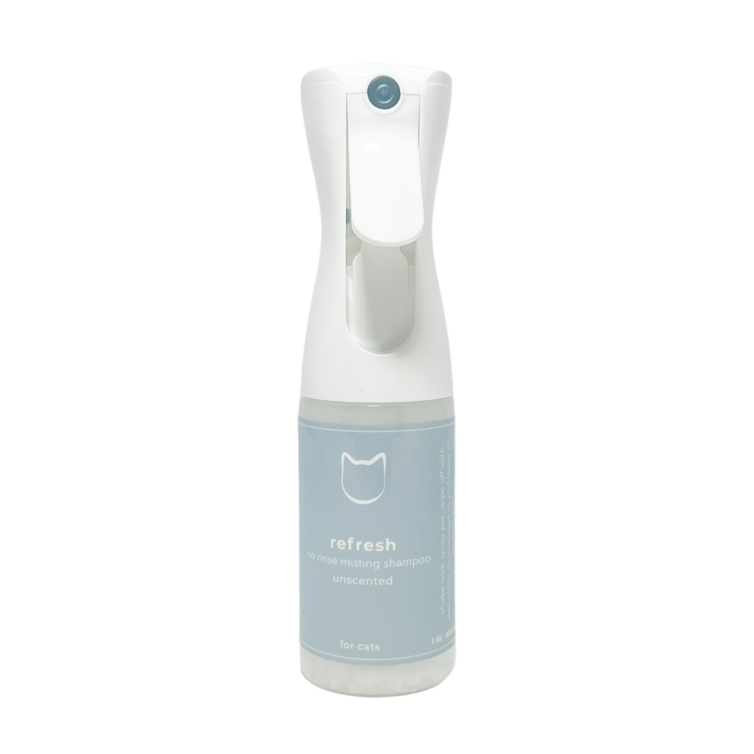 Refresh Cat Organic, No Rinse, Misting Shampoo 5oz/ Unscented - PetPotion™