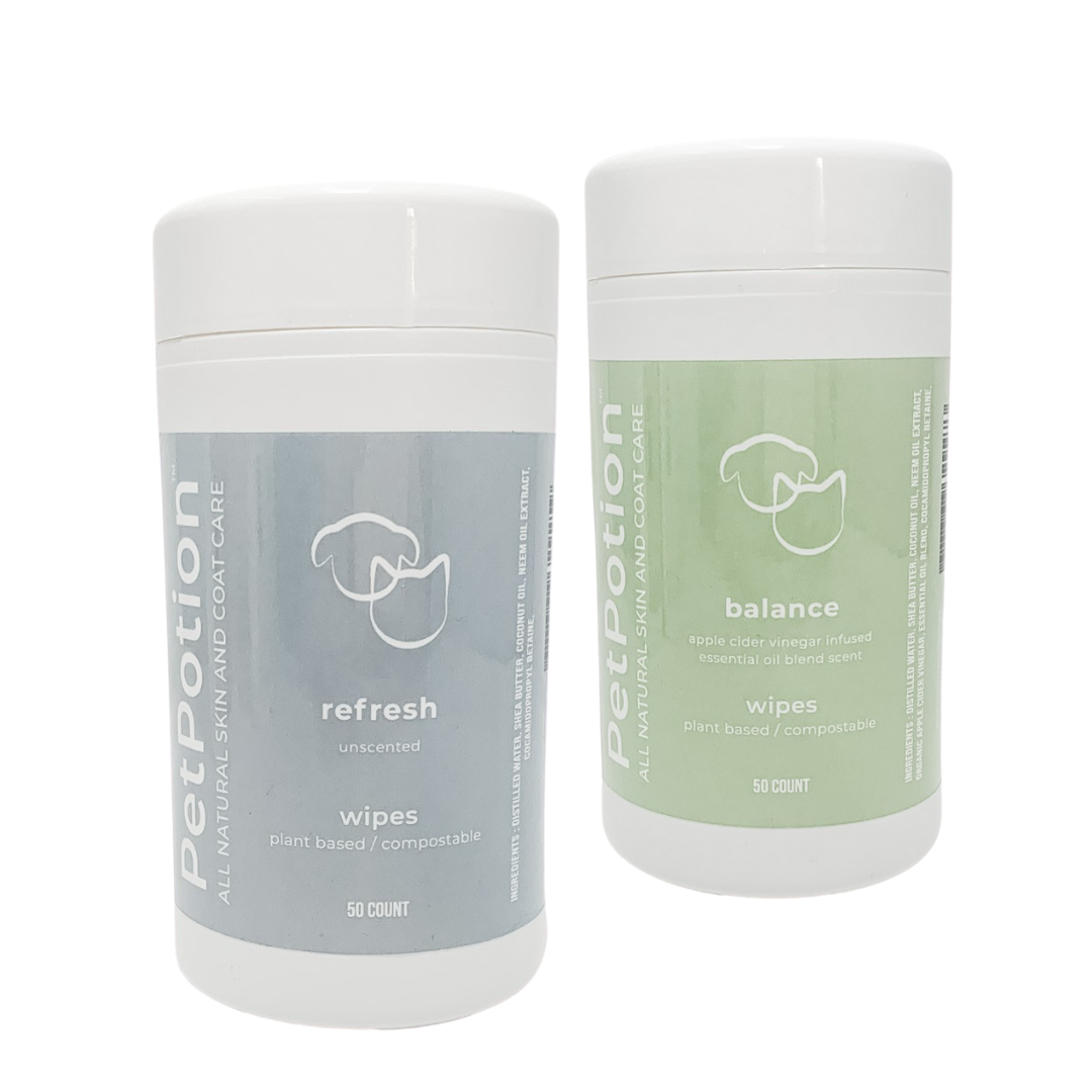 Balance Plant Based/Compostable Wipes 5.5 Ounce - PetPotion™