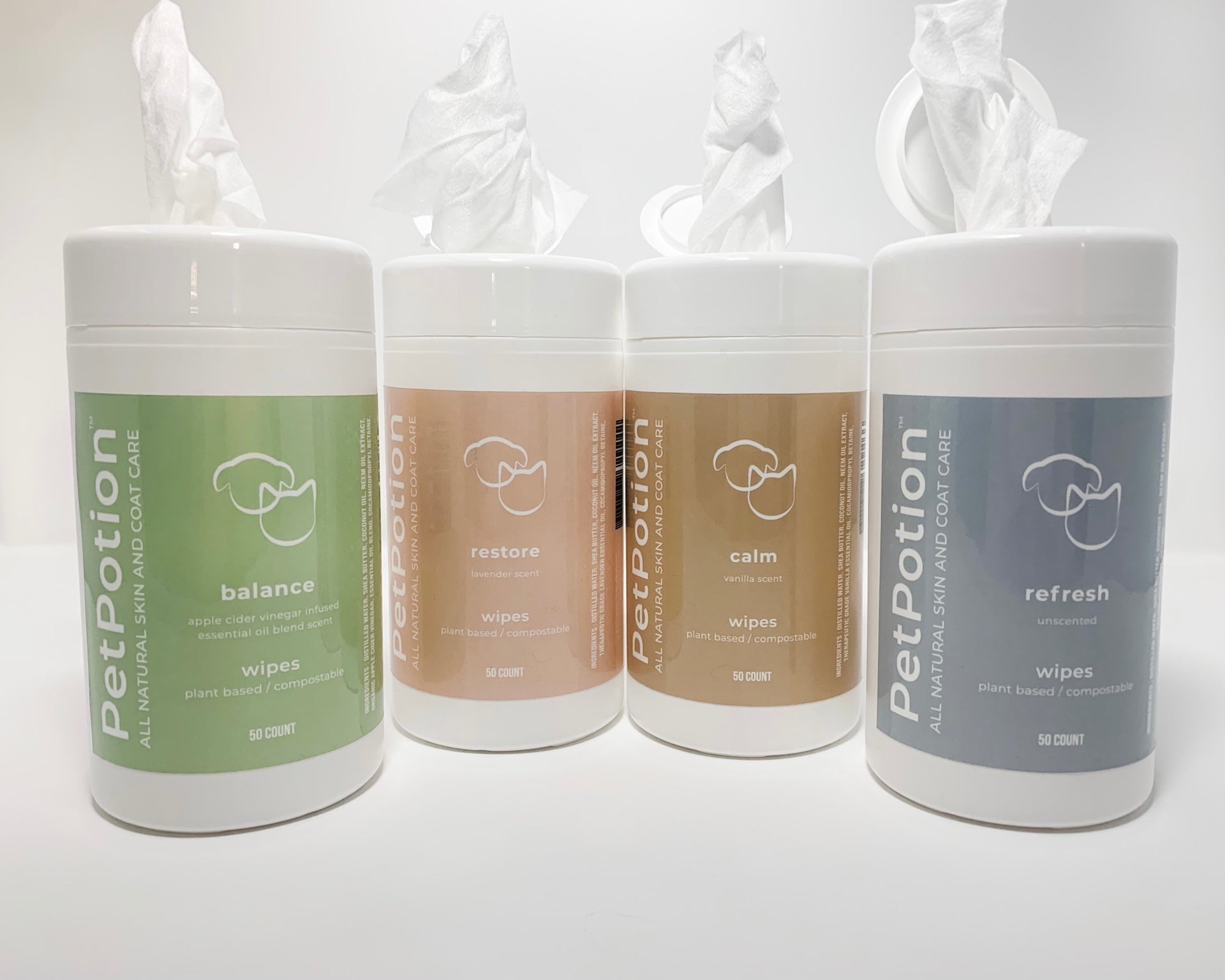 PetPotion Restore Wipes - Funky Pet Zones™