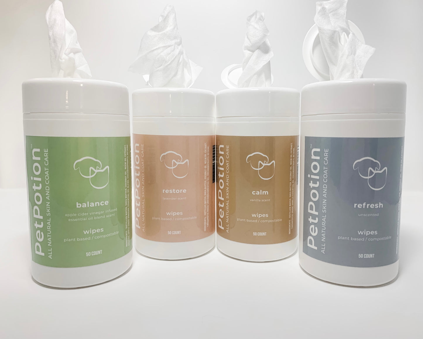 PetPotion Calm Wipes - Funky Pet Zones™